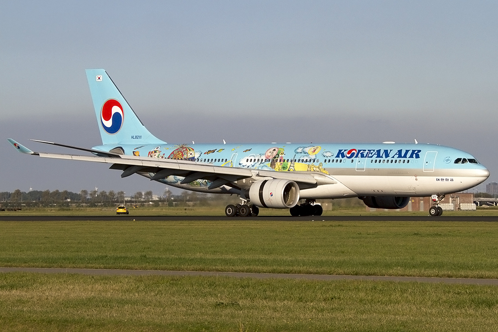 Korean Air, HL8211, Airbus, A330-223, 06.10.2013, AMS, Amsterdam, Netherland




