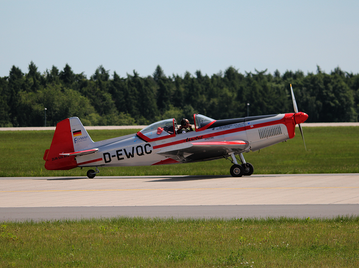 Kunstflugstaffel Aero Gera, Zlin-526AFS Akrobat, D-EWQC, ILA 2014, 21.05.2014