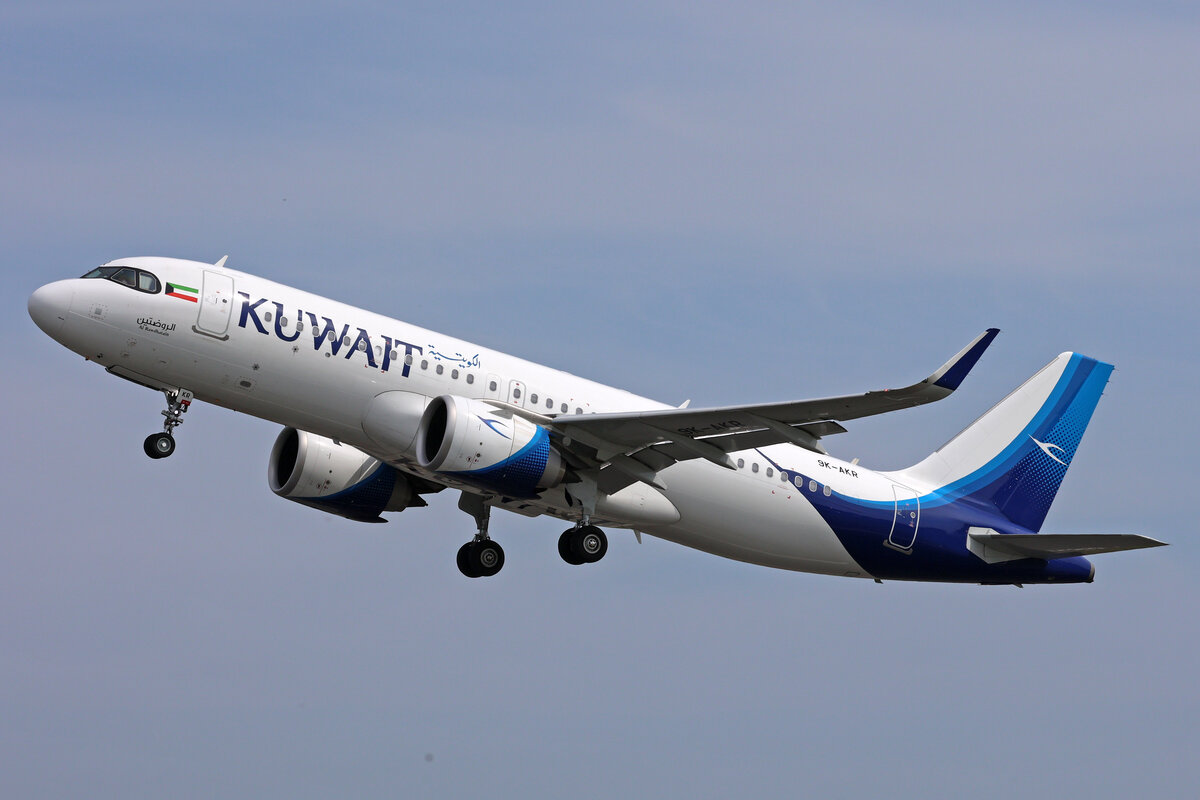 Kuwait Airways, 9K-AKR, Airbus A320-251N, msn: 11014, 18.Mai 2023, AMS Amsterdam, Netherlands.