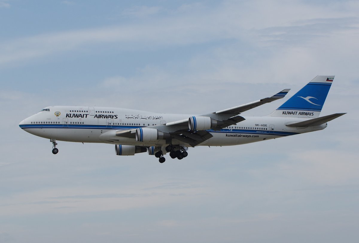 Kuwait Airways  Boeing 747-400M, 9K-ADE, 14.08.2015 Frankfurt