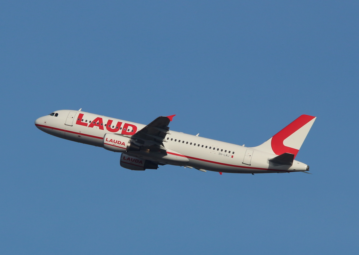 Lauda Europe, Airbus A 320-214, 9H-LMJ, BER, 01.03.2026