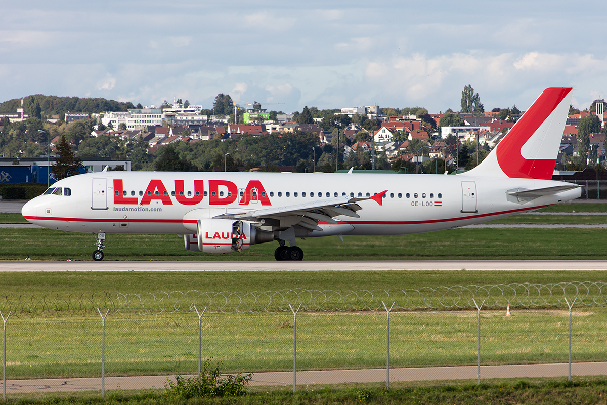 LaudaMotion, OE-LOO, Airbus, A320-214, 12.09.2019, STR, Stuttgart, Germany


