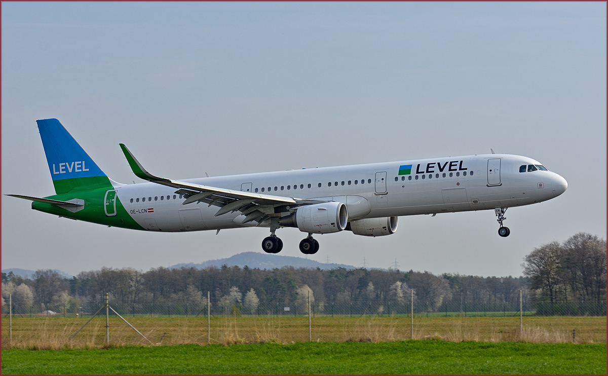 LEVEL OE-LCN; Airbus A321-211; Maribor Flughafen MBX, Trainingsflug; 3.4.2019
