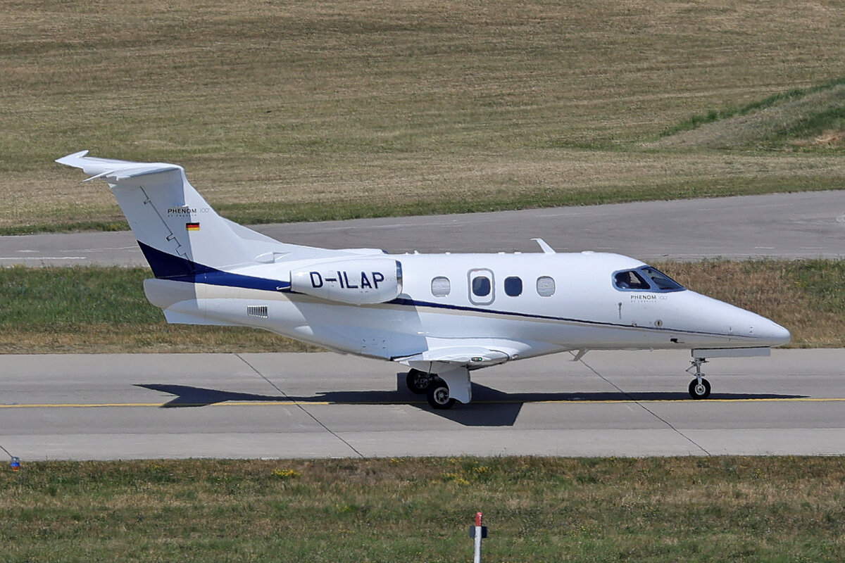 Liebherr Gesch�ftsreise-Flugzeug, D-ILAP, Embraer EMB-500 Phenom 100, msn: 50000288, 19.Juni 2026, ZRH Z�rich, Switzerland.