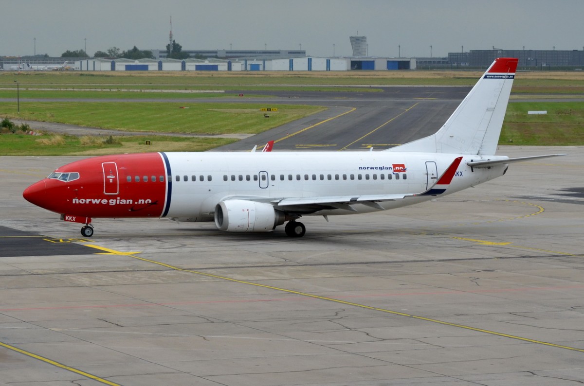 LN-KKX Norwegian Air Shuttle Boeing 737-33S (WL)   in Schönefeld zum Start am 19.06.2014