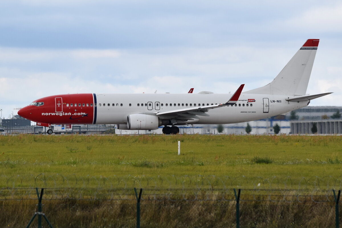 LN-NII , Norwegian Air Shuttle , Boeing 737-8JP(WL) , 28.08.2021 , Berlin-Brandenburg  Willy Brandt  , BER , 