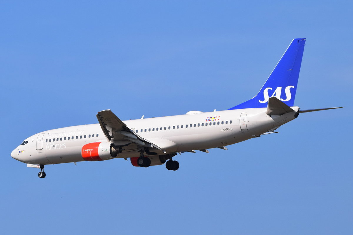 LN-RPO SAS Scandinavian Airlines Boeing 737-883 , 30.03.2019 , MUC