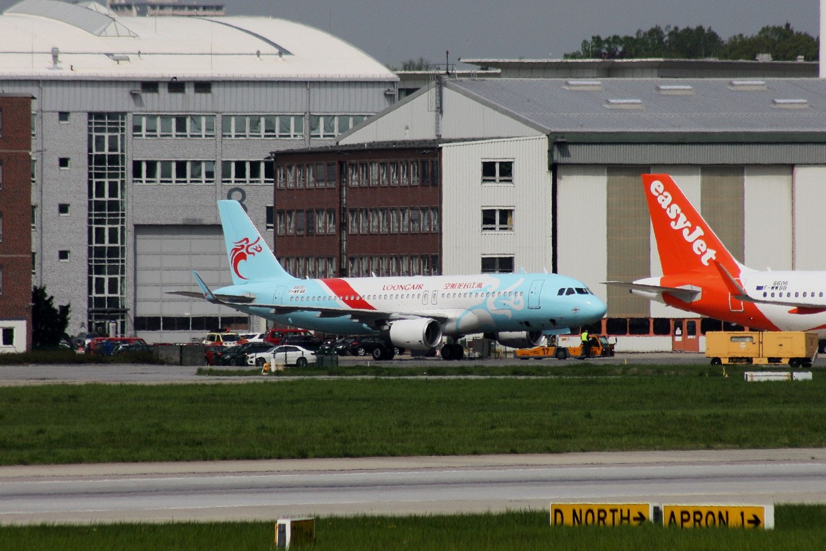 Loongair,F-WWBR,Reg.B-1673 ,(c/n 6600),Airbus A320-200(SL),08.05.2015,XFW-EDHI,Hamburg-Finkenwerder,Germany