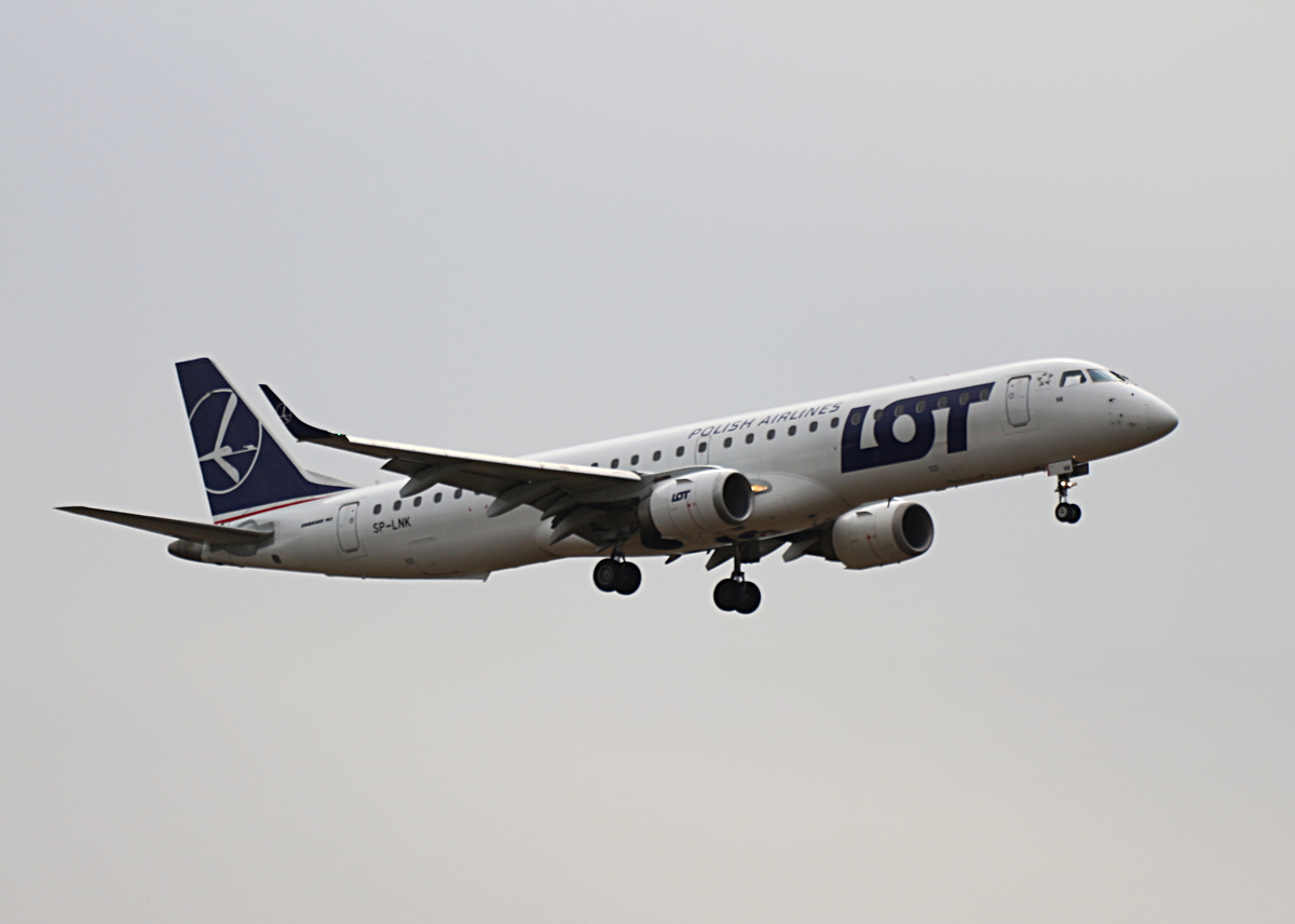 LOT, ERJ-195-200GW, SP-LNK, BER, 27.07.2025