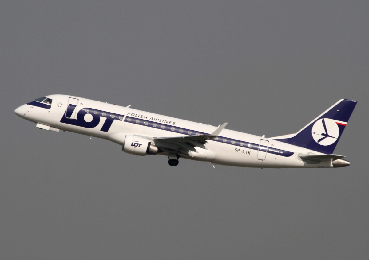 LOT Polish Airlines, SP-LIK, Embraer, 175 LR, 02.04.2014, DUS-EDDL, Dsseldorf, Germany