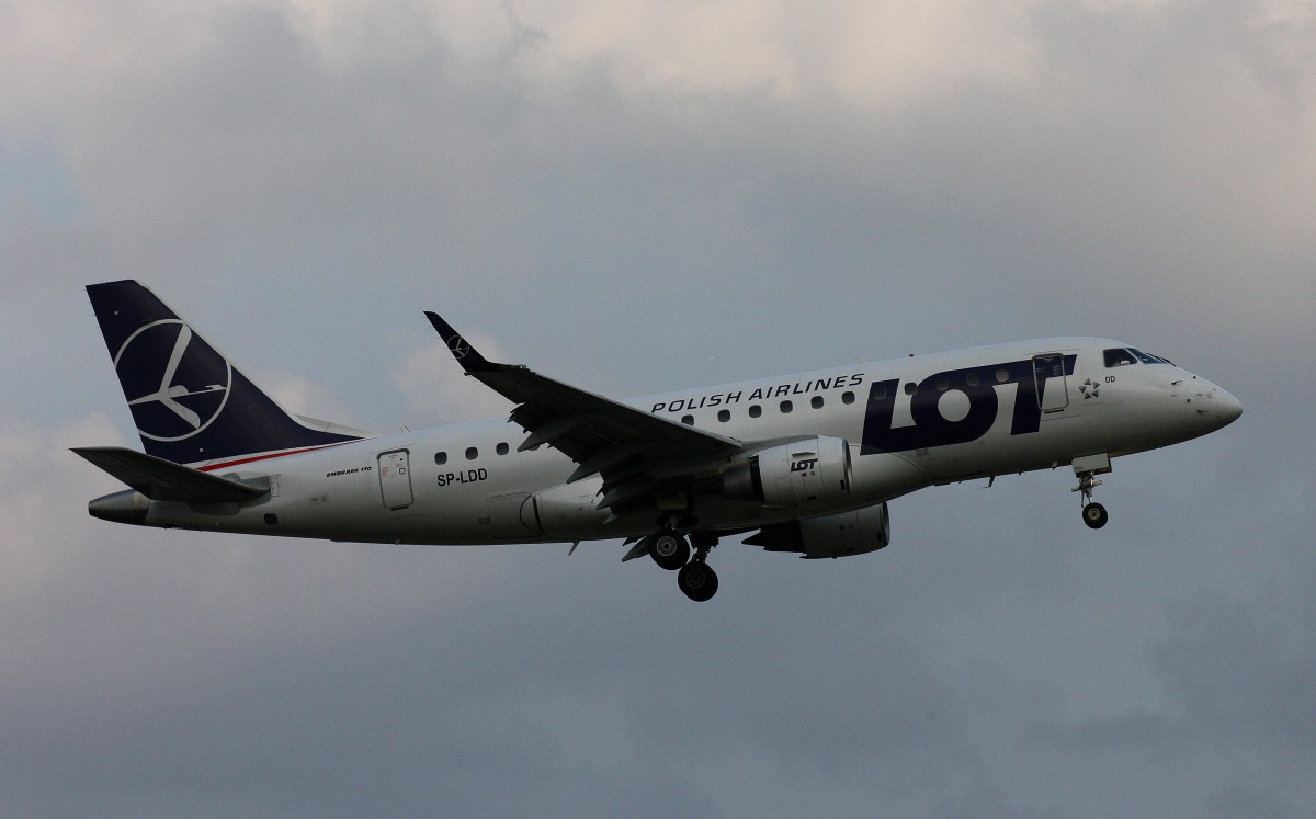 LOT Polish Airlines,SP-LDD,(c/n 17000027),Embraer ERJ-170-100,31.07.2014,HAM-EDDH,Hamburg,Germany