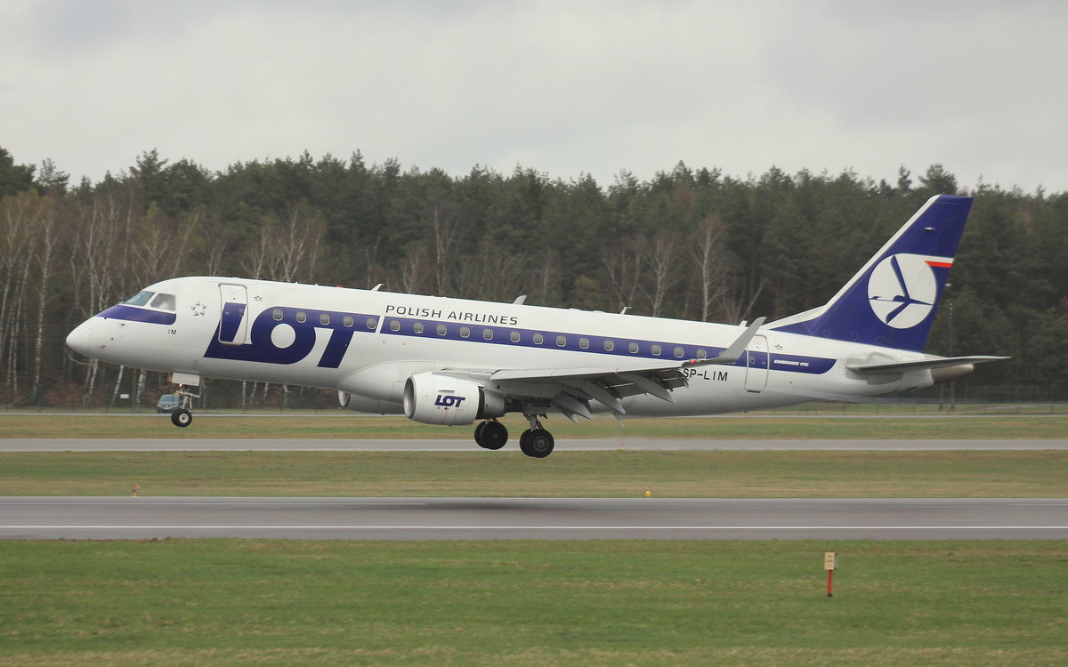 LOT Polish Airlines,SP-LIM,MSN 170000311,Embraer ERJ170-100LR,12.04.2017, GDN-EPGD, Gdansk, Polen 
