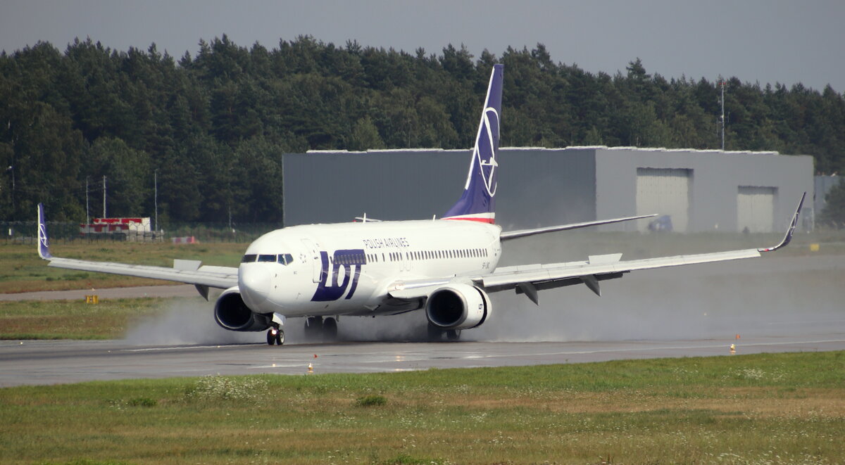 LOT Polish Airlines,SP-LWC,MSN 30691,Boeing 737-89P,31.07.2021,GDN-EPGD,Gdansk,Polen