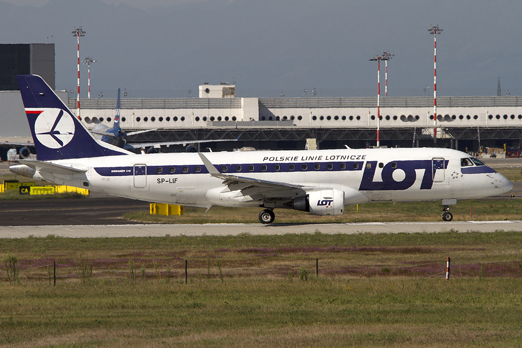 LOT, SP-LIF, Embrear, 175, 14.09.2013, MXP, Mailand, Italy 




