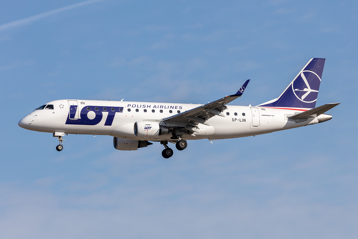 LOT, SP-LIN, Embraer, EMB-175, 29.03.2021, FRA, Frankfurt, Germany