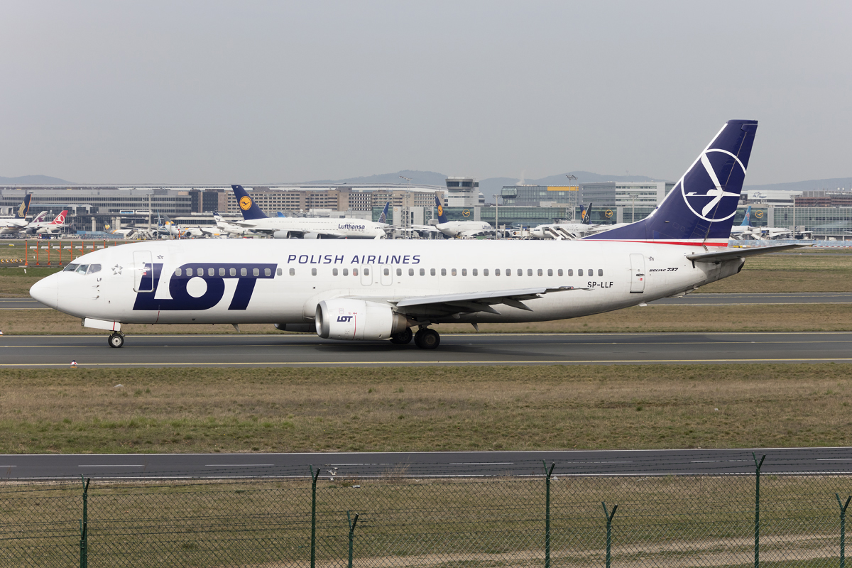 LOT, SP-LLF, Boeing, B737-45D, 01.04.2017, FRA, Frankfurt, Germany 




