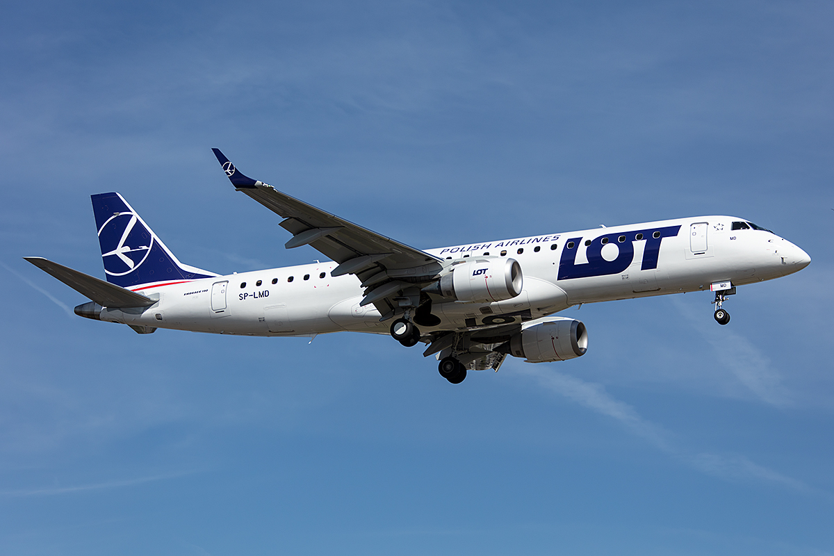 LOT, SP-LMD, Embraer,  ERJ-190, 01.08.2019, GVA, Geneve, Switzerland



