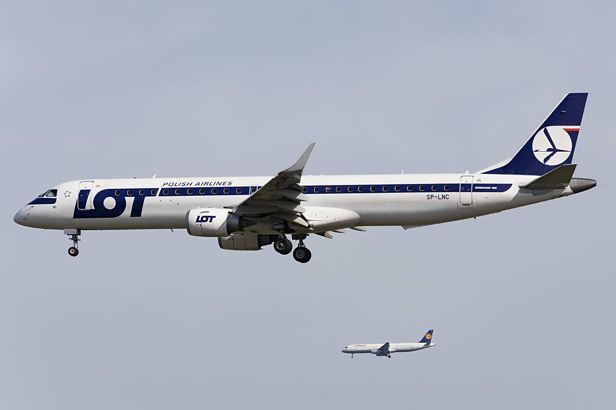 LOT, SP-LNC, Embraer, ERJ-195, 21.05.2016, FRA, Frankfurt, Germany 





