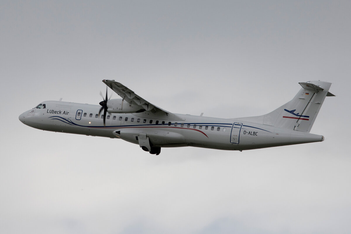 Lbeck Air / Alsie Express (6I-MMD), D-ALBC, ATR, 72-500 (72-212 A), 05.08.2021, EDDS-STR, Stuttgart, Germany