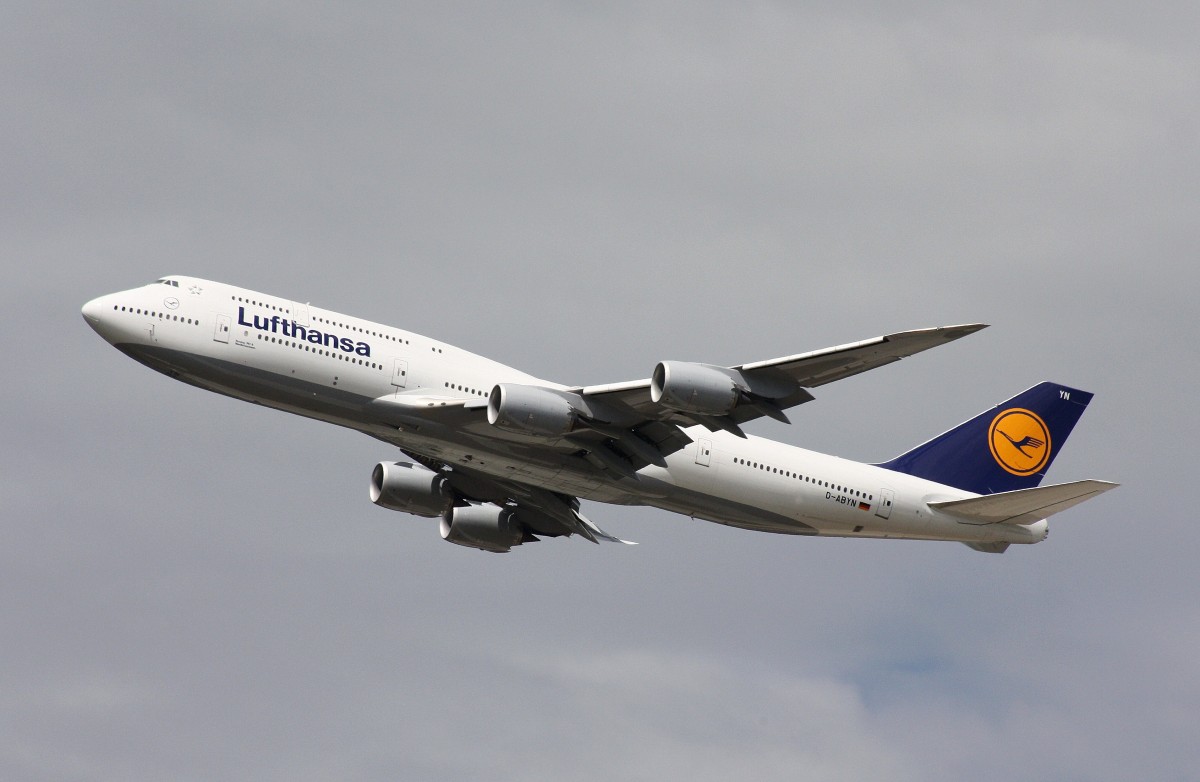 Lufthansa , D-ABYN , (c/n 37838),Boeing 747-830 , 02.06.2015 , FRA-EDDF ,Frankfurt , Germany (Taufname :Niedersachsen )