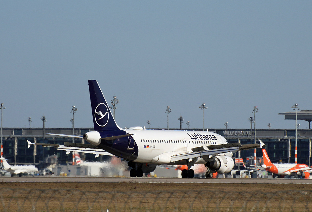Lufthansa, Airbus A 319-114, D-AILD  Dinkelsbhl , BER, 28.02.2023
