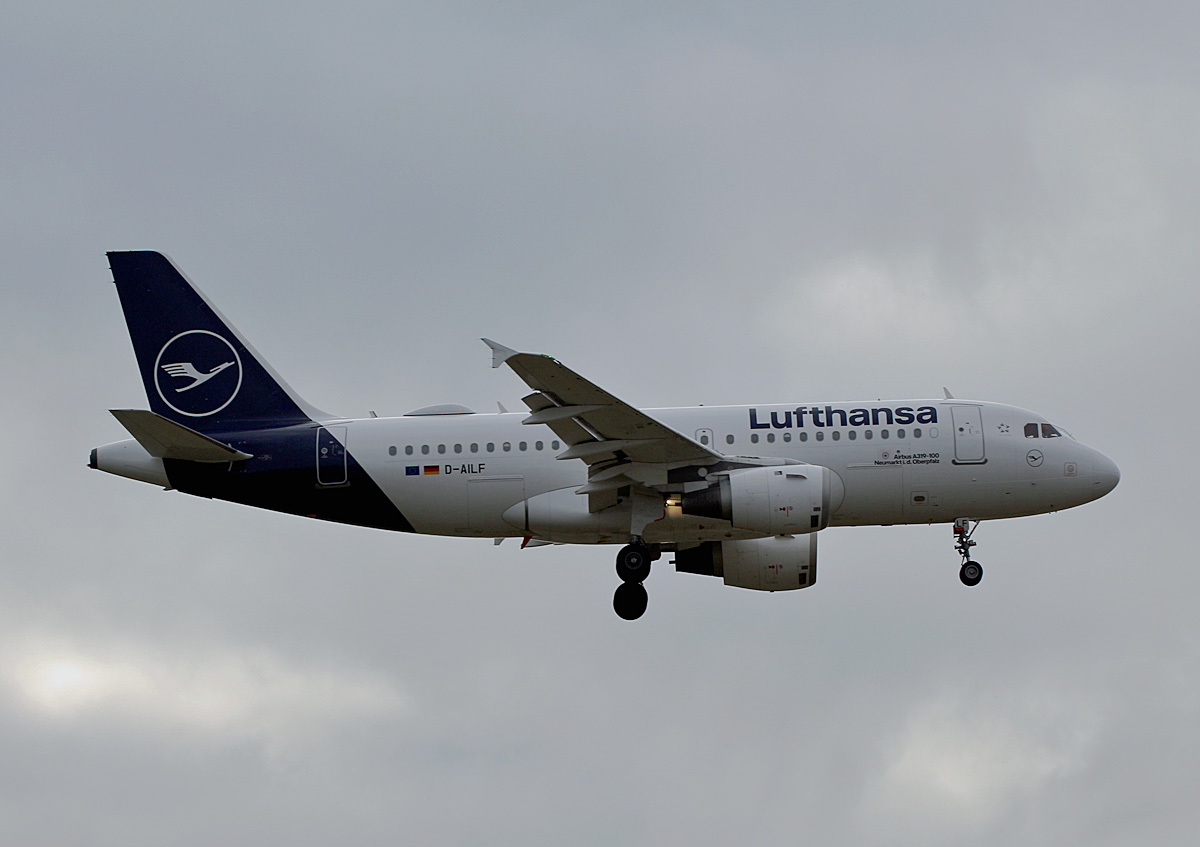 Lufthansa, Airbus A 319-114, D-AILF  Neumarkti.d. Oberpfalz , BER, 13.02.2024