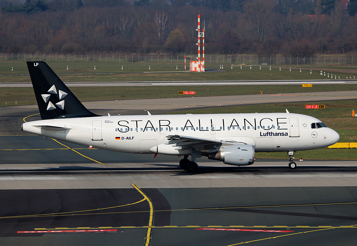Lufthansa, Airbus A 319-114, D-AILF, DUS, 10.03.2016