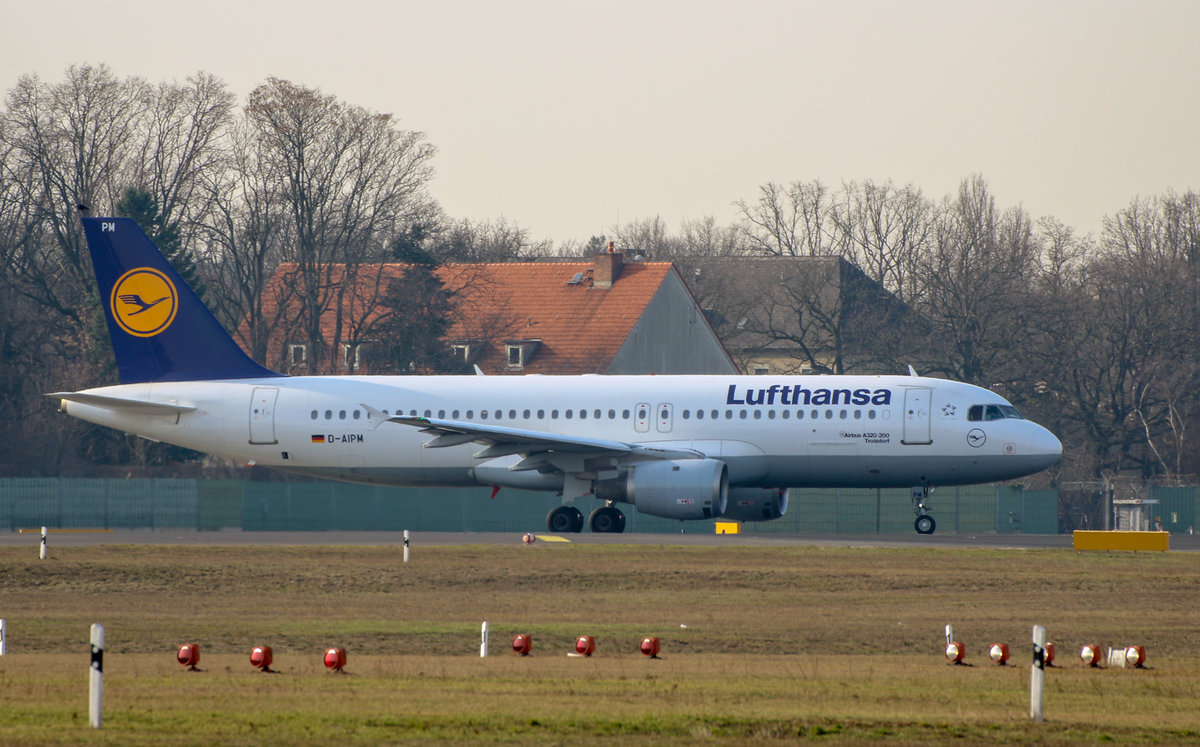Lufthansa, Airbus A 320-211, D-AIPM  Troisdorf , TXL, 17.02.2019