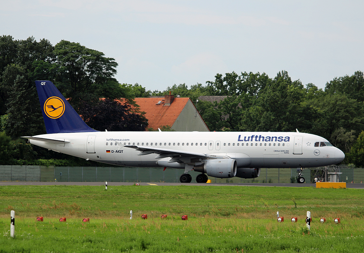 Lufthansa, Airbus A 320-211, D-AIQT  Gotha , TXL, 05.08.2017