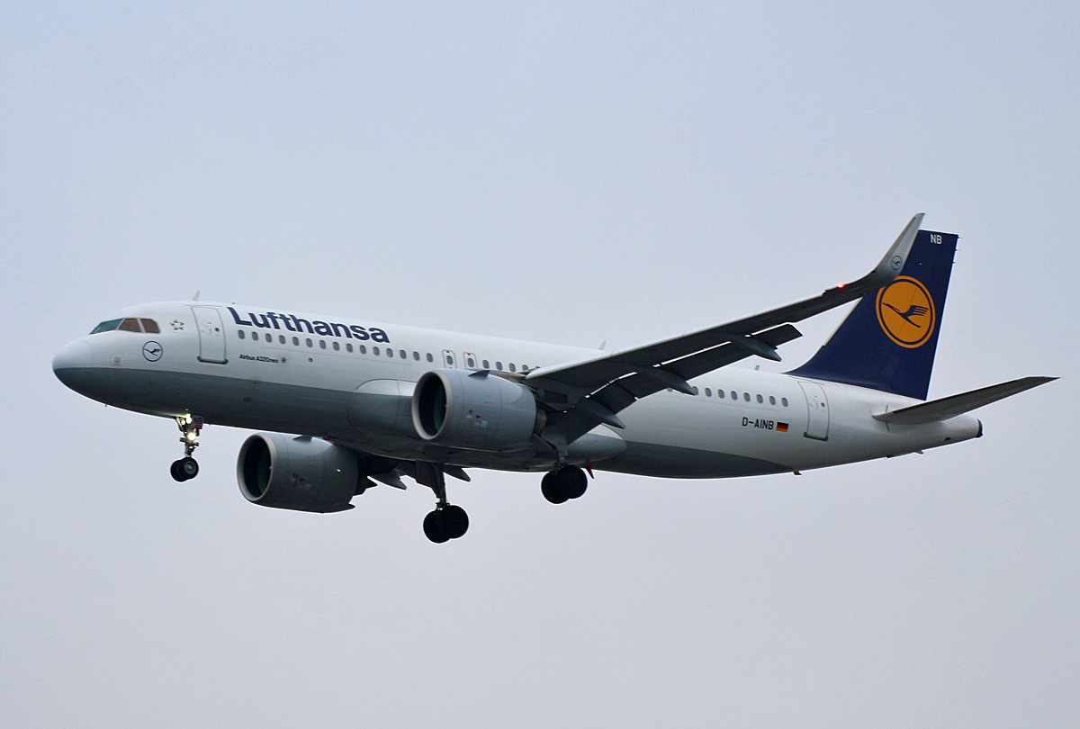 Lufthansa, Airbus A 320-271N, D-AINB, TXL, 19.01.2020