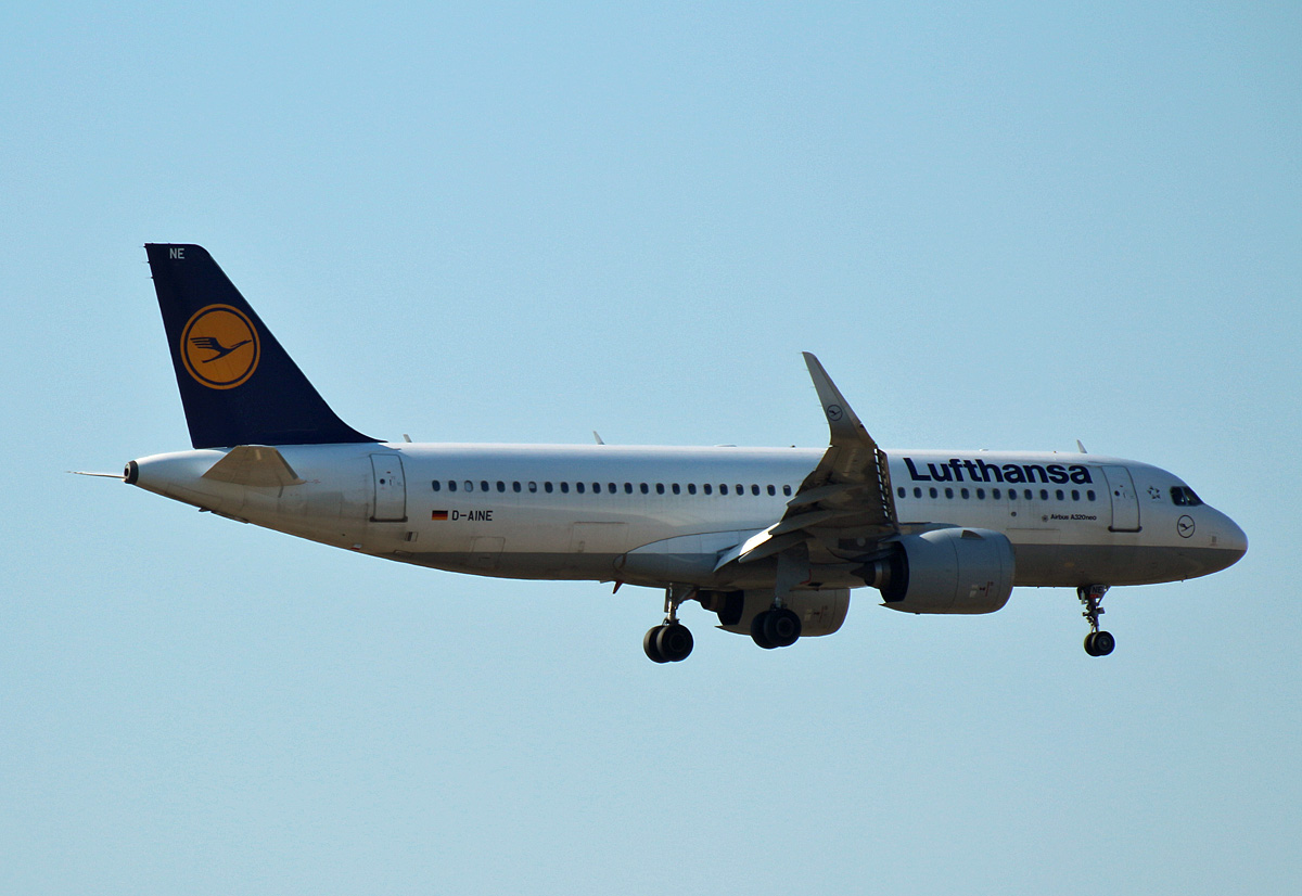 Lufthansa, Airbus A 320-271N, D-AINE, BER, 31.07.2022