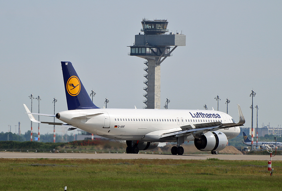 Lufthansa, Airbus A 320-271N, D-AINF, BER, 05.06.2021
