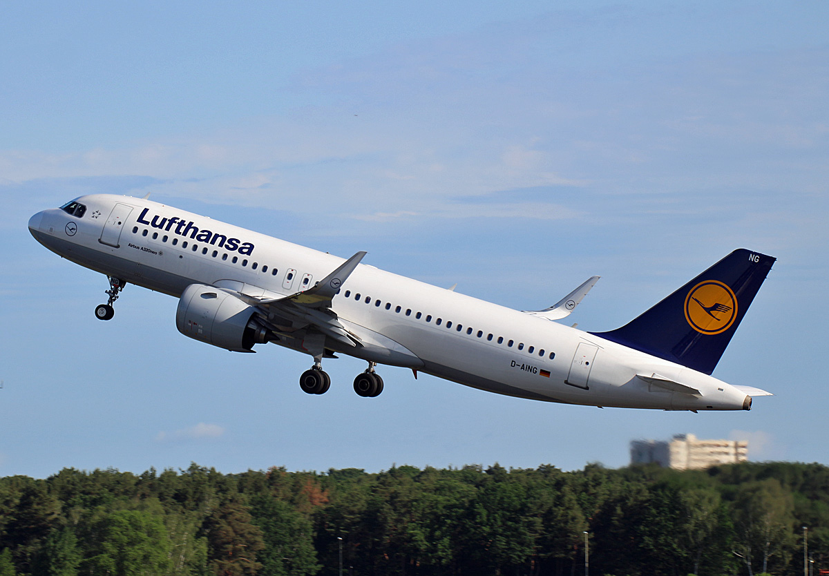 Lufthansa, Airbus A 320-271N, D-AING, TXL, 08.06.2019