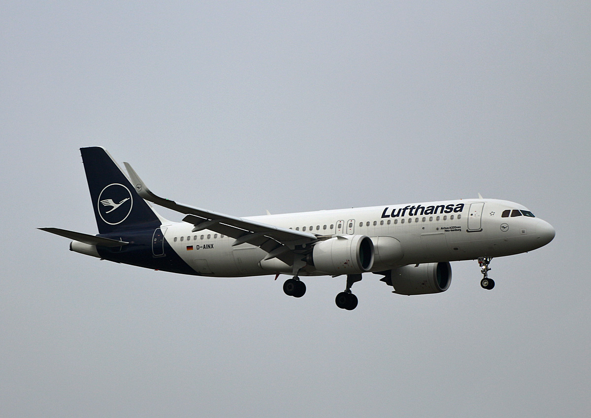 Lufthansa, Airbus A 320-271N D-AINX  Neu Isenburg , BER, 14.11.2021