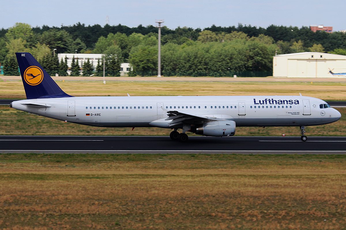 Lufthansa, Airbus A 321-131, D-AIRE  Osnabrck , TXL, 20.07.2016