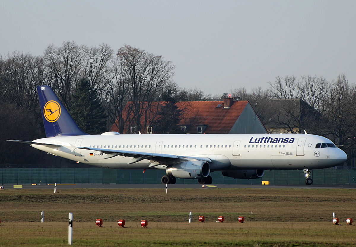 Lufthansa, Airbus A 321-131, D-AIRM  Darmstadt , TXL, 17.02.2019