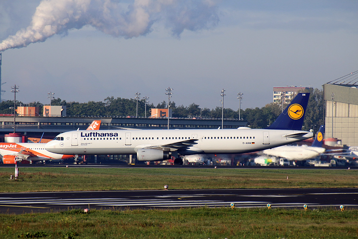 Lufthansa, Airbus A 321-131, D-AIRM  Darmstadt , TXL, 06.10.2019