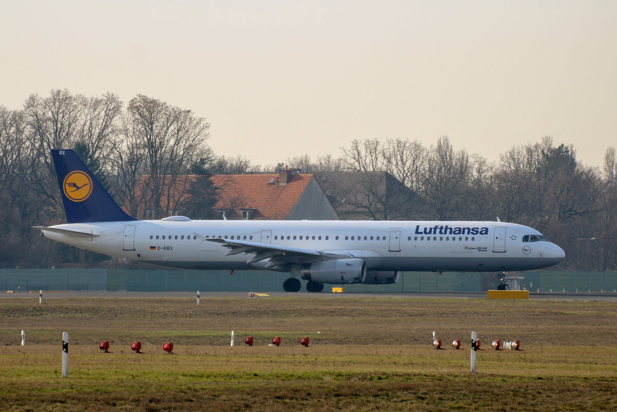 Lufthansa, Airbus A 321-131, D-AIRX  Weimar , TXL, 17.02.2019