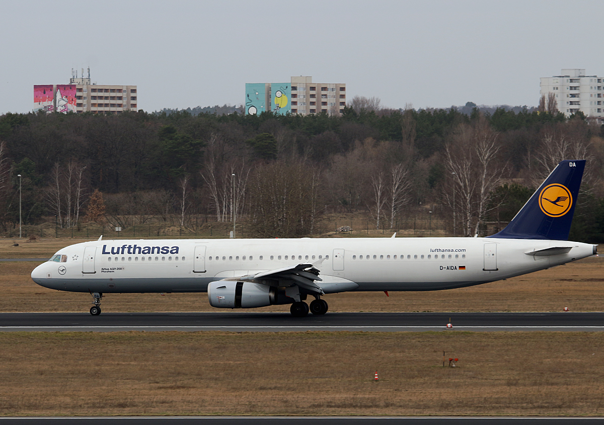 Lufthansa, Airbus A 321-231, D-AIDA  Pforzheim , TXL, 16.03.2017