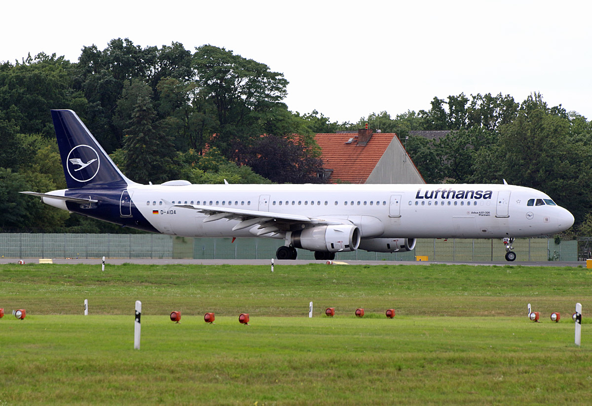 Lufthansa, Airbus A 321-231, D-AIDA  Pforzheim , TXL, 10.08.2019