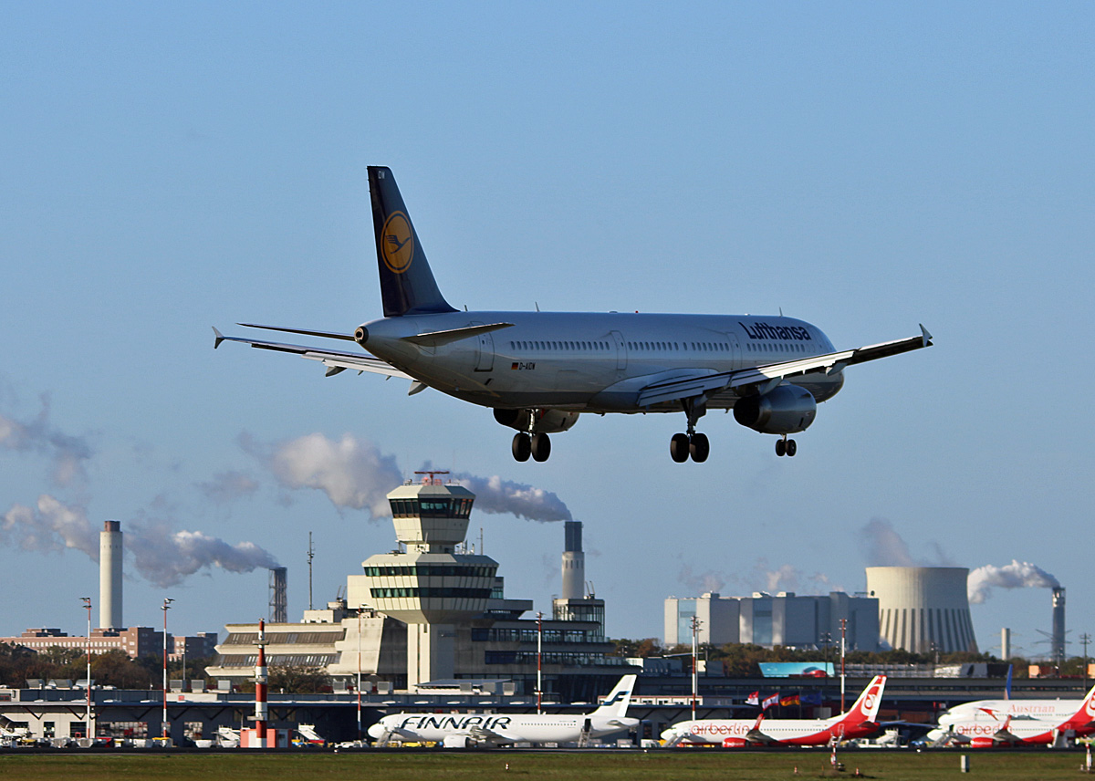 Lufthansa, Airbus A 321-231, D-AIDW, TXL, 30.10.2017
