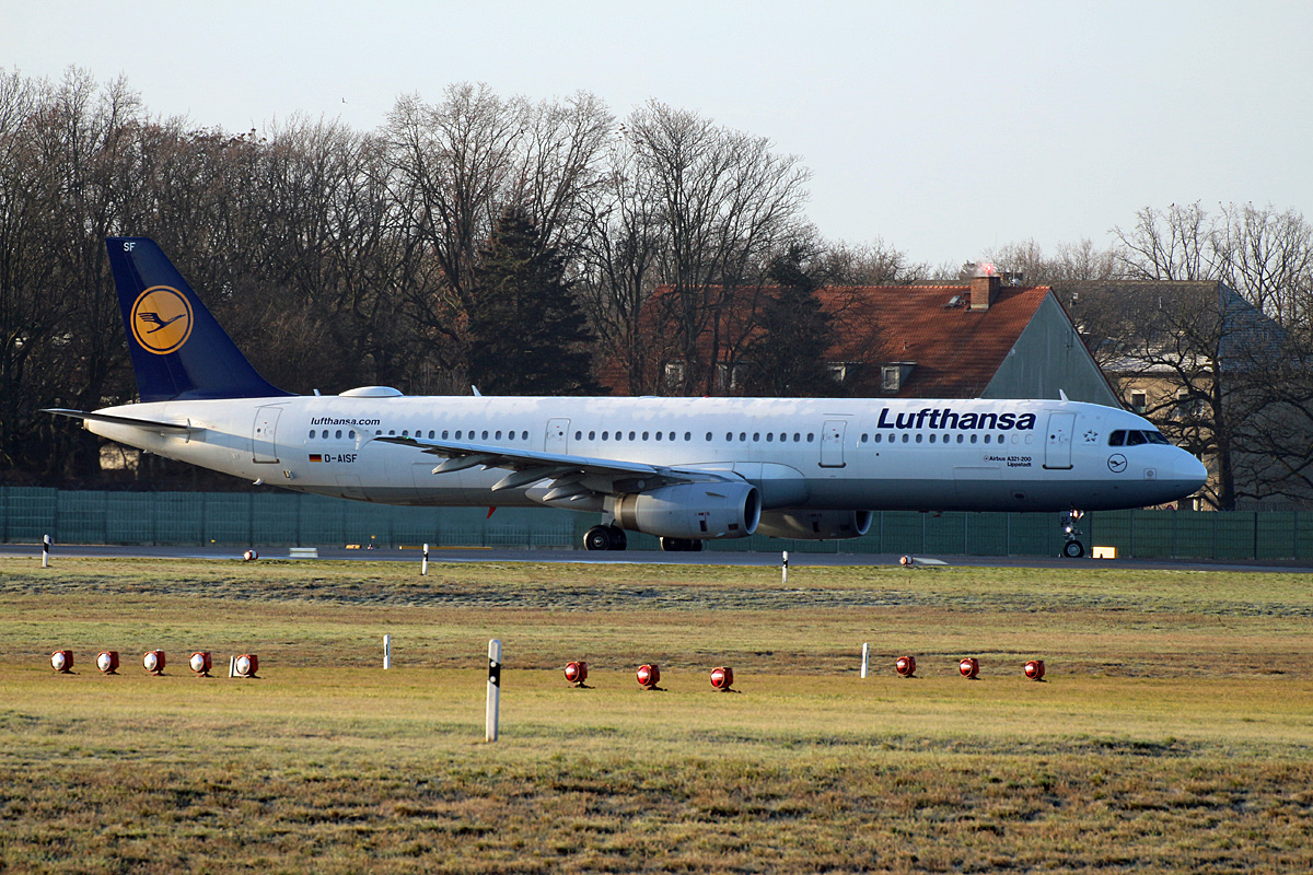 Lufthansa, Airbus A 321-231, D-AISF  Lippstadt , TXL, 05.01.2020