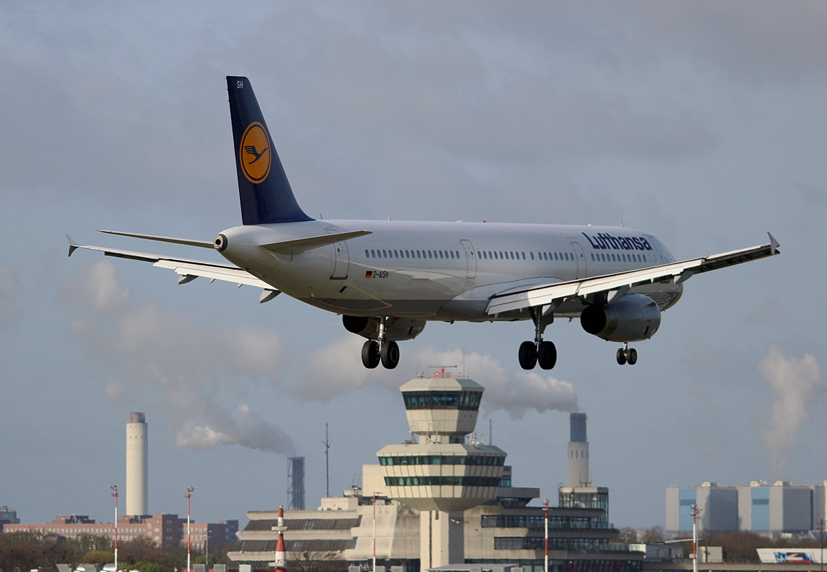 Lufthansa, Airbus A 321-231, D-AISH, TXL, 14.04.2017