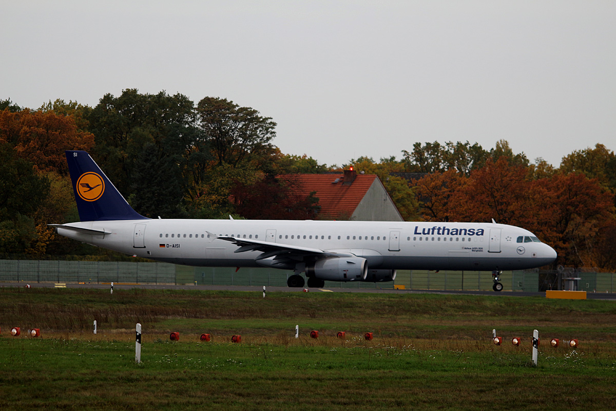 Lufthansa, Airbus A 321-231, D-AISI, TXL, 29.10.2016