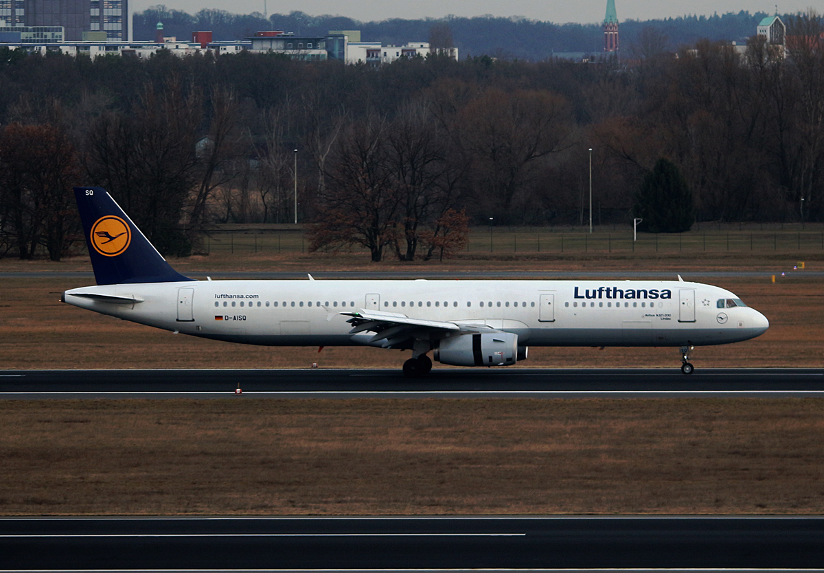 Lufthansa, Airbus A 321-231, D-AISQ  Lindau , TXL, 04.03.2017