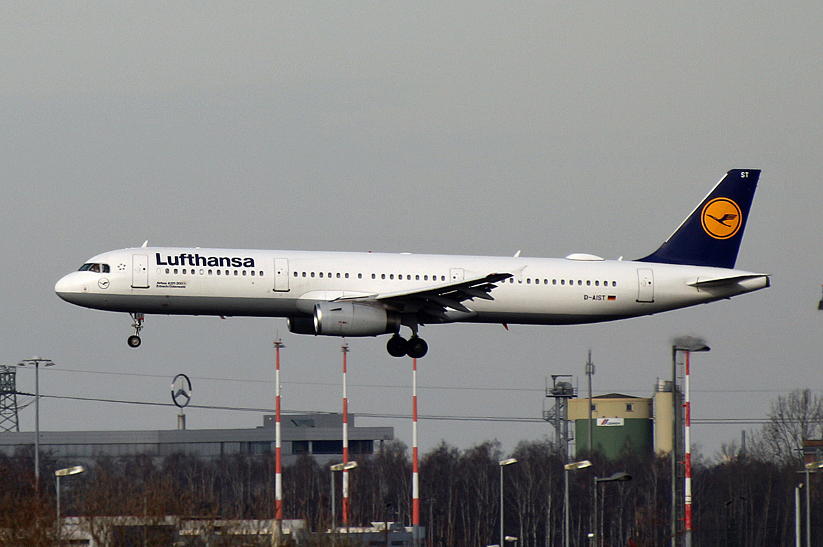 Lufthansa, Airbus A 321-231, D-AIST  Erbach/Odenwald , BER, 16.02.2024
