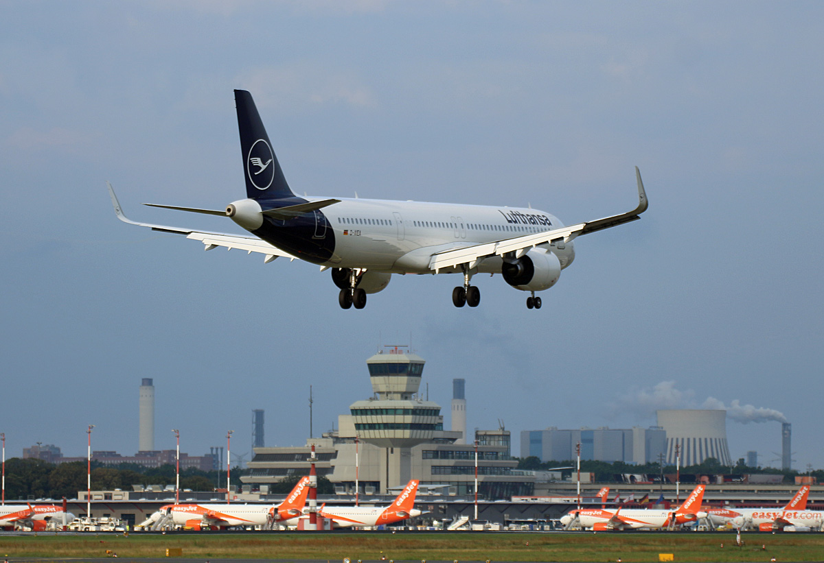 Lufthansa, Airbus A 321-271NX, D-AIEA  Aachen , TXL, 04.08.2019