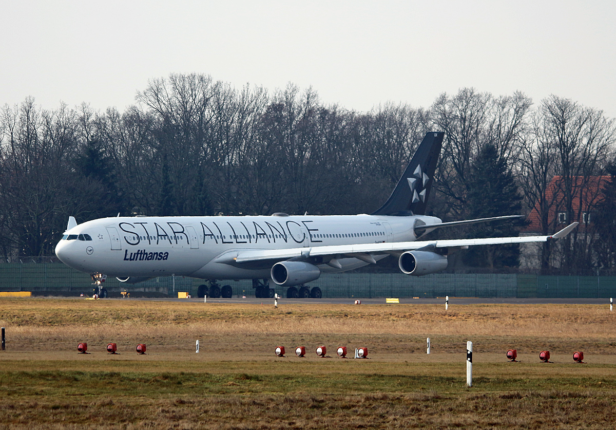 Lufthansa, Airbus A 340-313X, D-AIGN, TXL, 02.04.2018