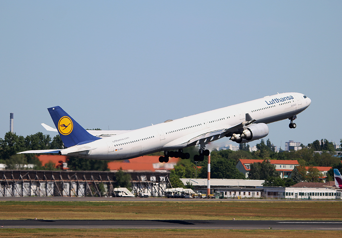 Lufthansa, Airbus A 340-642, D-AIHI, TXL, 20.05.2018