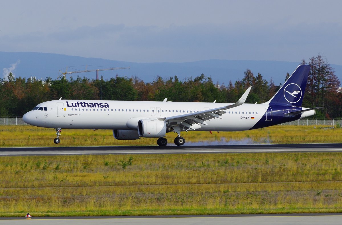 Lufthansa  Airbus A320-200neo, D-AIEA, 01.09.2019 Frankfurt